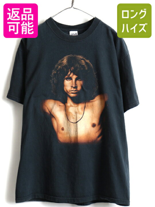 楽天市場】00s ☆ ドアーズ ジムモリソン 両面 プリント 半袖 Tシャツ 