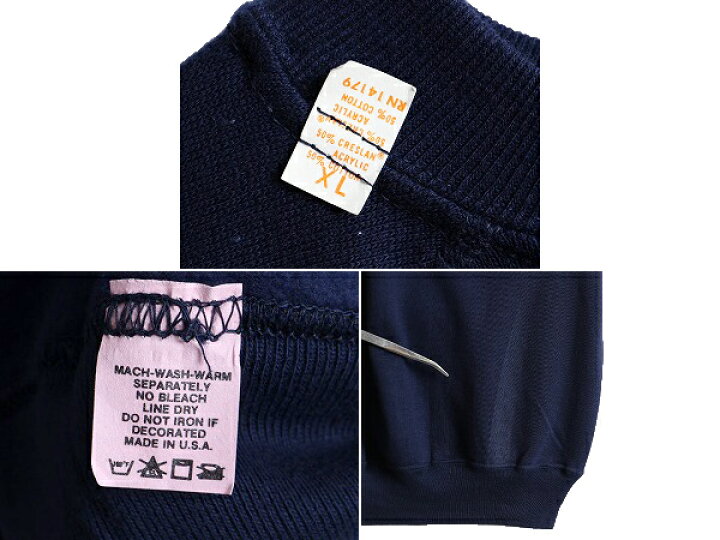 楽天市場】デッドストック 新品 80s USA製 □ TULTEX 無地 半袖 