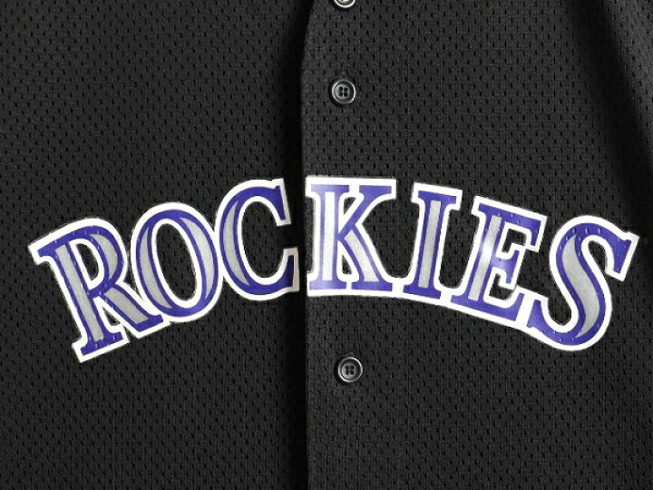 楽天市場】人気 黒 □ MLB オフィシャル Majestic コロラド ロッキーズ 