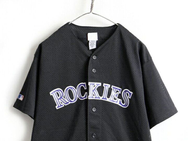 楽天市場】人気 黒 □ MLB オフィシャル Majestic コロラド ロッキーズ 