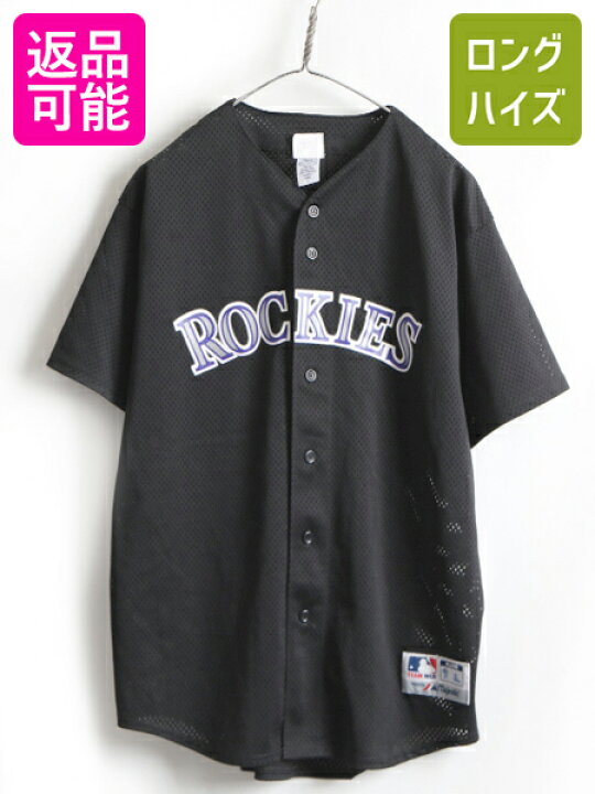楽天市場】人気 黒 □ MLB オフィシャル Majestic コロラド ロッキーズ 