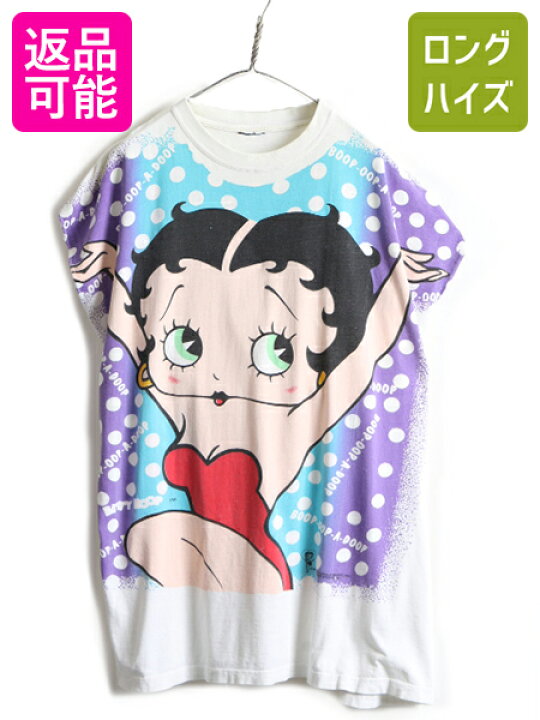 VINTAGE ヴィンテージ 90S BETTY BOOP SPICE GIRLS ベティ フロント  