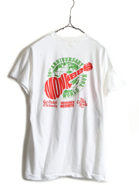 楽天市場】80s USA製 ビンテージ ☆ モンキーズ 20周年 ツアー 両面  