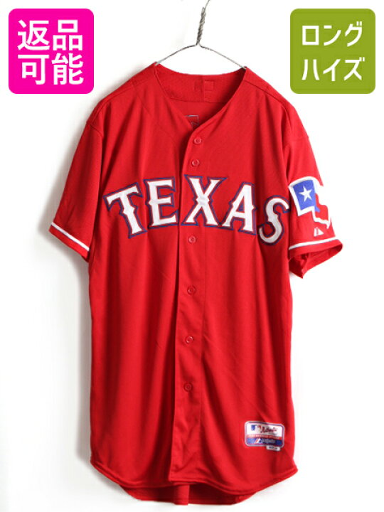 楽天市場】USA製 □ MLB オフィシャル Majestic テキサス レンジャーズ 