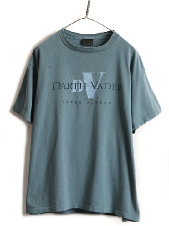 楽天市場】90s USA製 ☆ ダースベイダー プリント 半袖 Tシャツ  