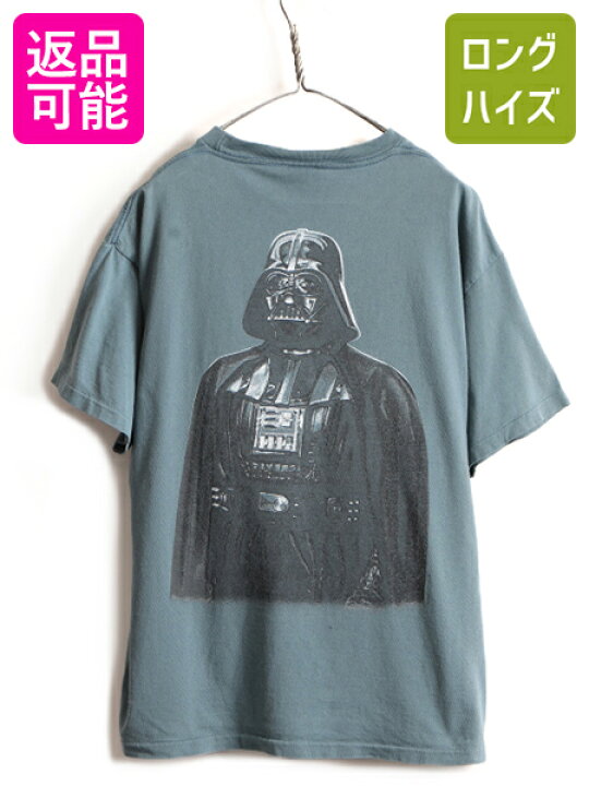 楽天市場】90s USA製 ☆ ダースベイダー プリント 半袖 Tシャツ  