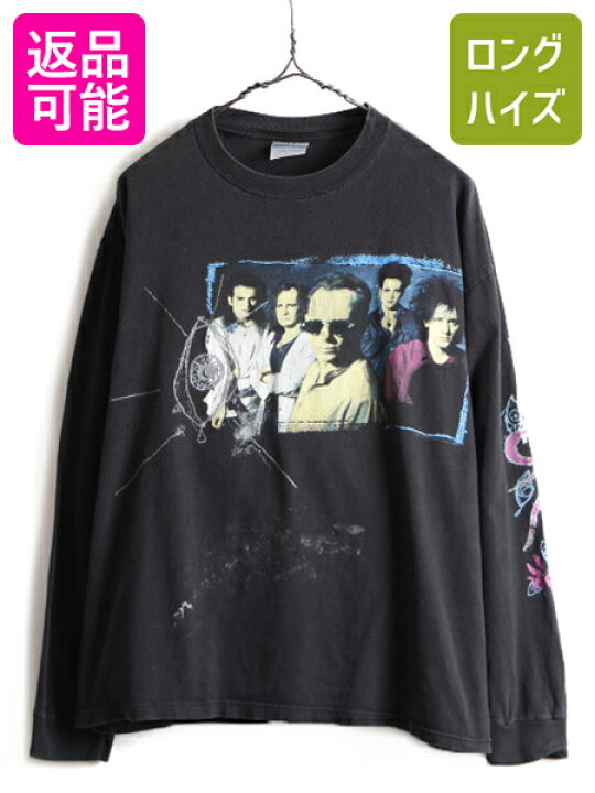 楽天市場】90s USA製 ☆ THE CURE 1992 ツアー プリント 長袖 Tシャツ 