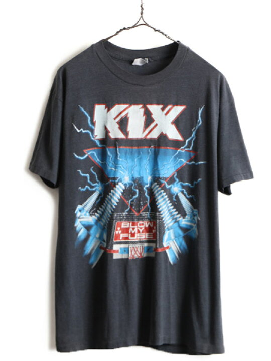 楽天市場】80s USA製 ビンテージ ☆ KIX キックス ツアー 両面 