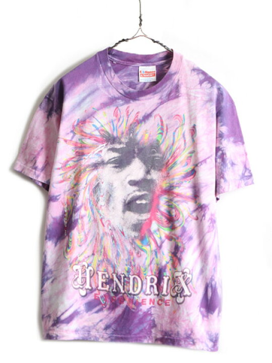 楽天市場】90s USA製 ☆ ジミ ヘンドリックス タイダイ 半袖 Tシャツ 