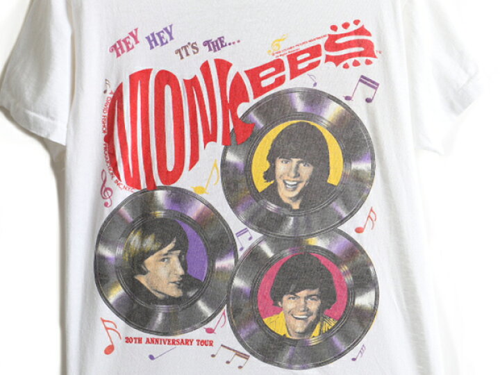 楽天市場】80s USA製 ビンテージ ☆ モンキーズ 20周年 ツアー 両面  