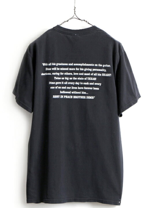 楽天市場】00s 人気 黒 □ ダイムバッグ ダレル 追悼 プリント 半袖 T 