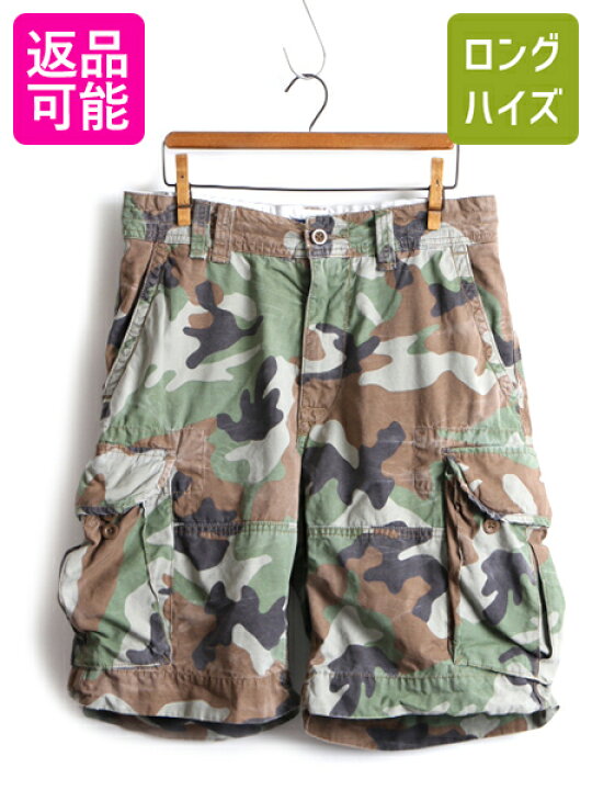 楽天市場】□ POLO ポロ ラルフローレン 迷彩 カーゴ ショートパンツ  