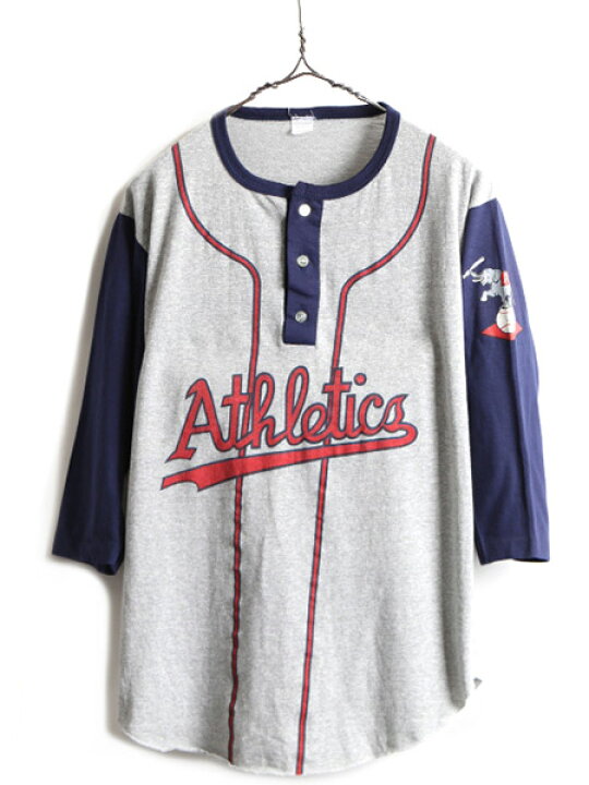 楽天市場】デッドストック 80s USA製 □ MLB オークランド 