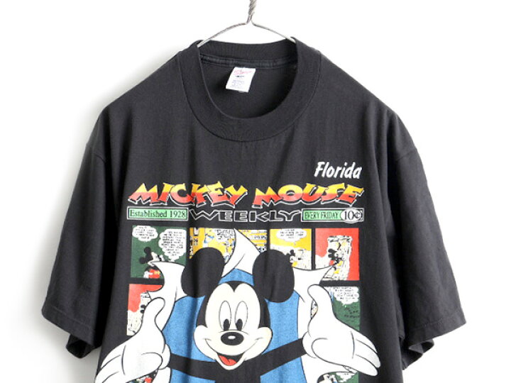楽天市場】デッドストック 90s USA製 人気 黒 □ ディズニー 