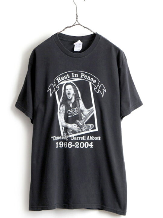 楽天市場】00s 人気 黒 □ ダイムバッグ ダレル 追悼 プリント 半袖 T 