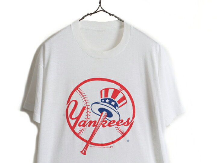 楽天市場】80s □ MLB オフィシャル ニューヨーク ヤンキース ロゴ 