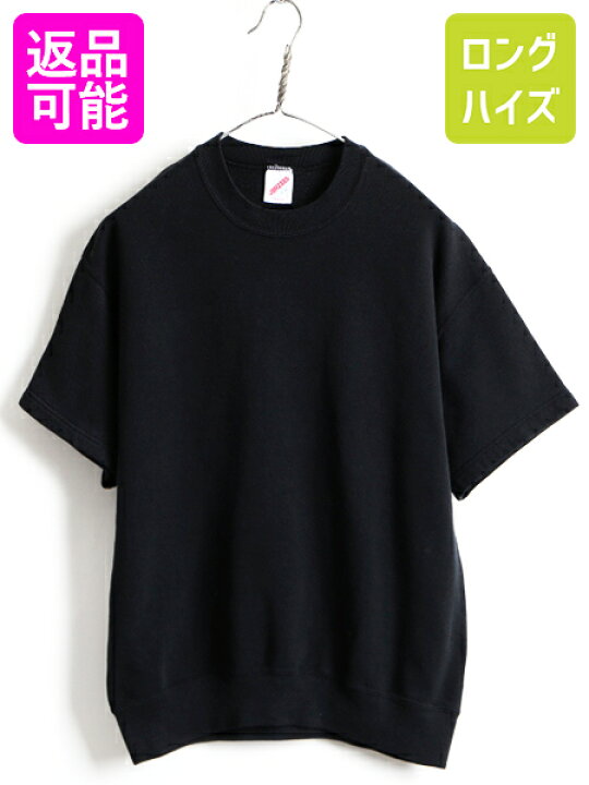 楽天市場】80s 90s USA製 人気 黒 □ JERZEES 無地 半袖 スウェット 