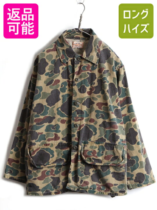 楽天市場】70s USA製 □ SAFTBAK ダックハンター カモ 迷彩 