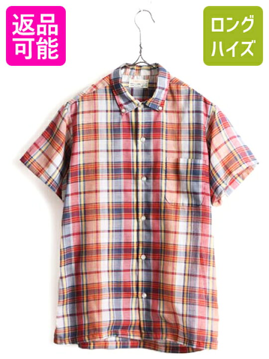 VINTAGE - 極上 美品◎50s 60s ビンテージ◎SEARS オンブレ レーヨン 