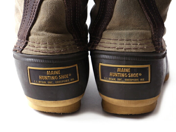 楽天市場】USA製 □ LLBEAN 14ホール ワックスキャンバス ビーン 