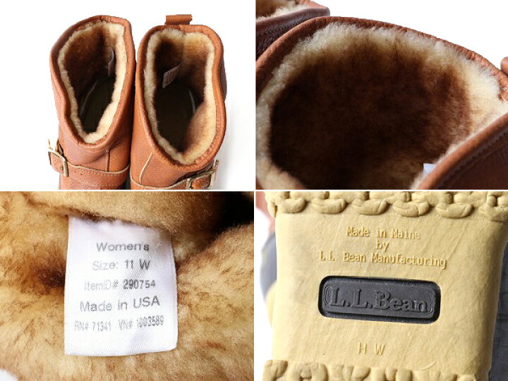 楽天市場】USA製 □ LLBEAN 内ボア プルオン ビーン ブーツ ( メンズ 