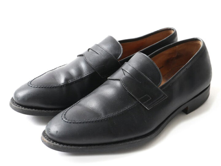 楽天市場】英国製 □ CROKETT＆JONES 本革 レザー コインローファー 