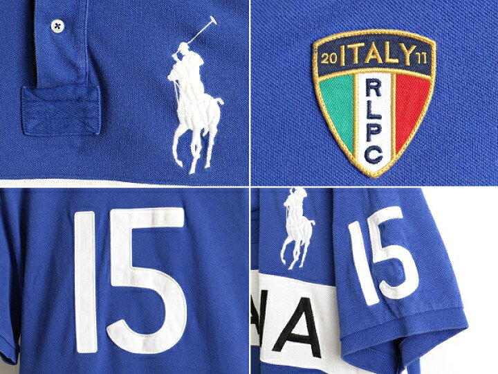 楽天市場】ビッグポニー □ イタリア 代表 POLO ポロ ラルフローレン 