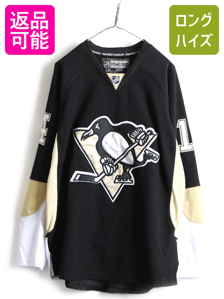 新品未使用品☆リーボック NHLペンギンズ カナダ製 刺繍 ホッケー
