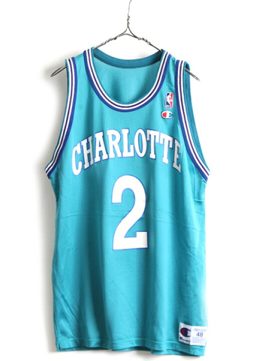 楽天市場】90s USA製 □ チャンピオン NBA シャーロット ホーネッツ 