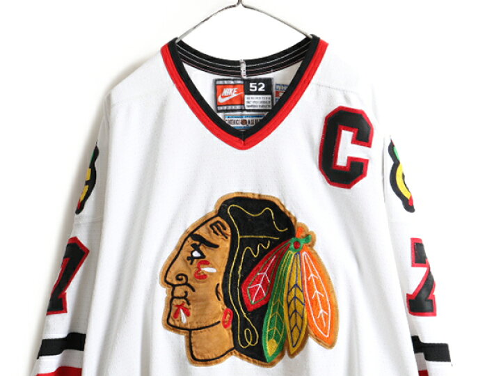 楽天市場】90s カナダ製 大きいサイズ XL □ TEAM NIKE NHL シカゴ 