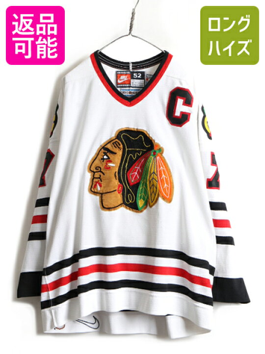 楽天市場】90s カナダ製 大きいサイズ XL □ TEAM NIKE NHL シカゴ 