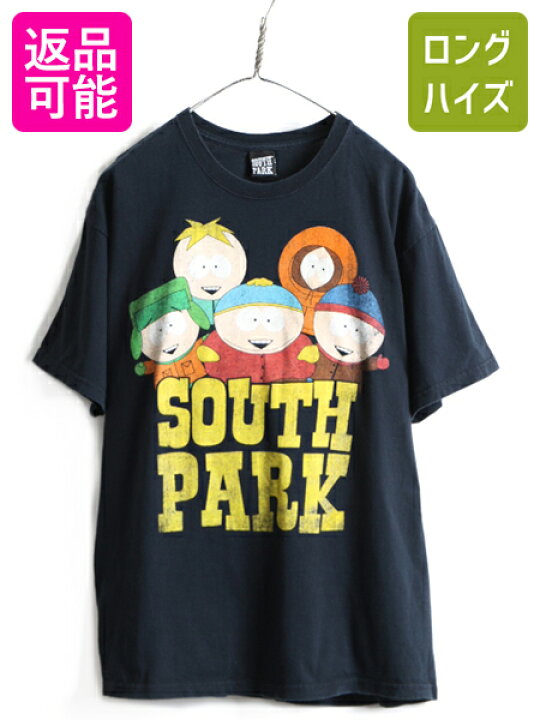 楽天市場】人気 黒 10s □ サウスパーク プリント 半袖 Tシャツ 
