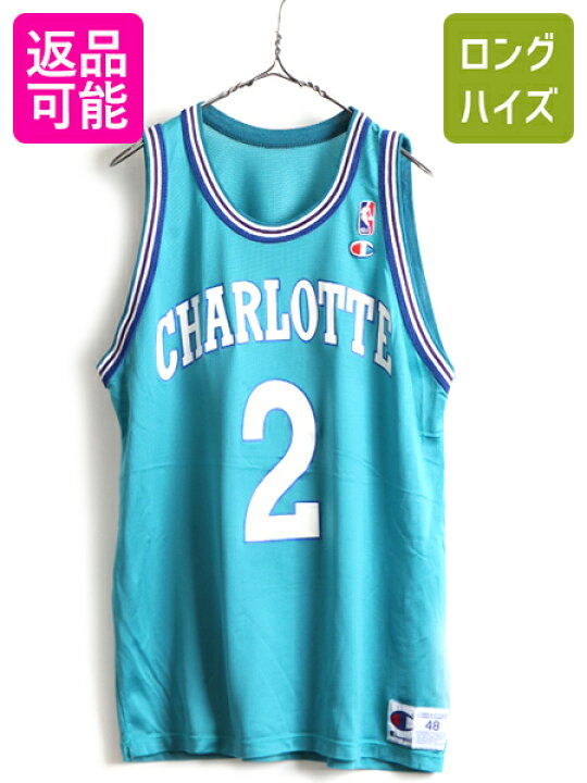 楽天市場】90s USA製 □ チャンピオン NBA シャーロット ホーネッツ  