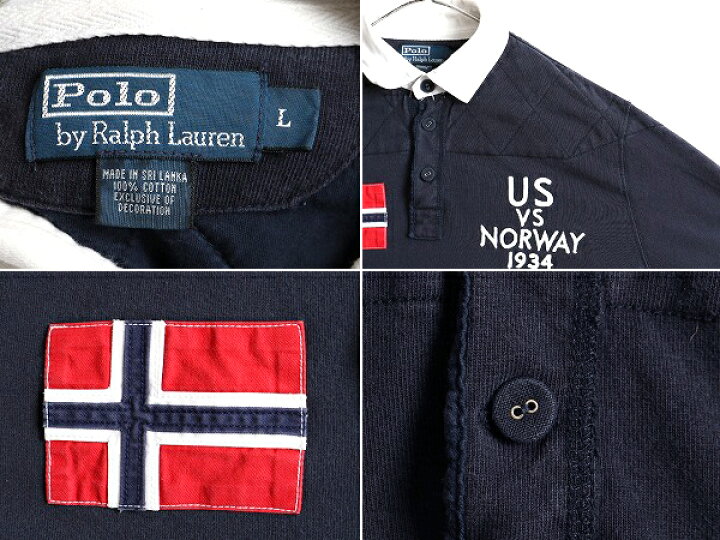 楽天市場】ノルウェー 代表モデル □ POLO ポロ ラルフローレン 長袖 