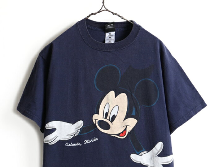 楽天市場】90s □ ディズニー オフィシャル ミッキー 両面 プリント 