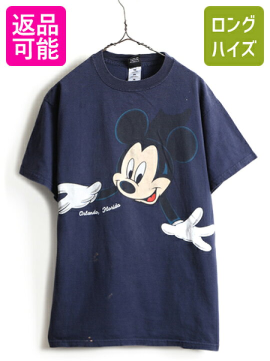 楽天市場】90s □ ディズニー オフィシャル ミッキー 両面 プリント 