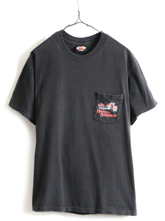 楽天市場】90s USA製 □ ハーレー ダビットソン 両面 プリント 