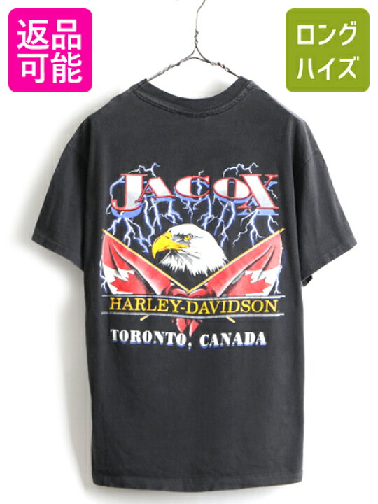 楽天市場】90s USA製 □ ハーレー ダビットソン 両面 プリント  