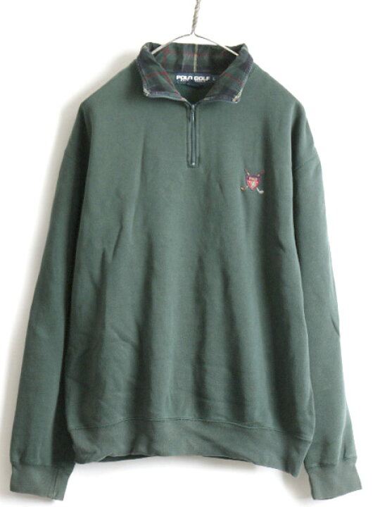 楽天市場】90s オールド □ POLO GOLF ラルフローレン ジップ 