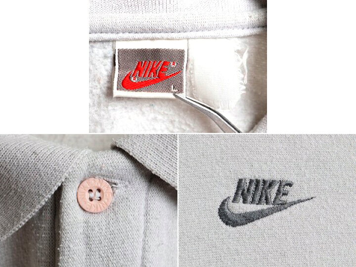 楽天市場】90s 初期 銀タグ □ NIKE ナイキ 襟付き スウェット 