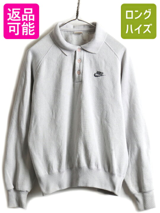楽天市場】90s 初期 銀タグ □ NIKE ナイキ 襟付き スウェット  
