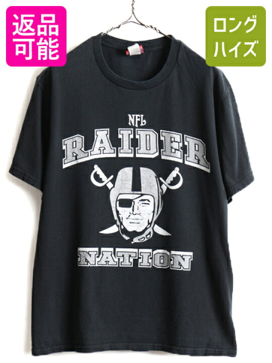 楽天市場】90s 人気 黒 □ NFL オフィシャル ロサンゼルス レイダース 
