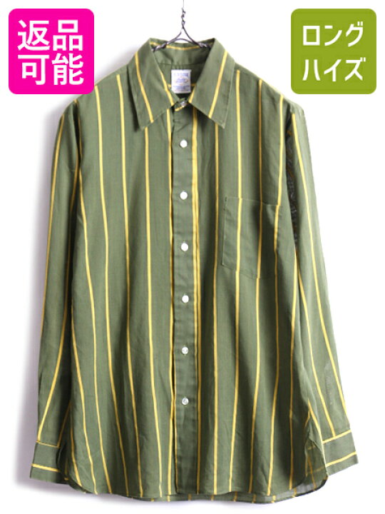 楽天市場】70s USA製 ビンテージ □ Arrow 2トーン ストライプ 長袖 