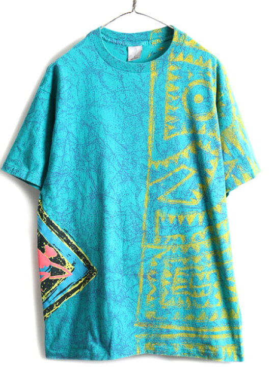 レア柄】90s OP オーシャンパシフィック ネルシャツ オンブレ XL 楽天 