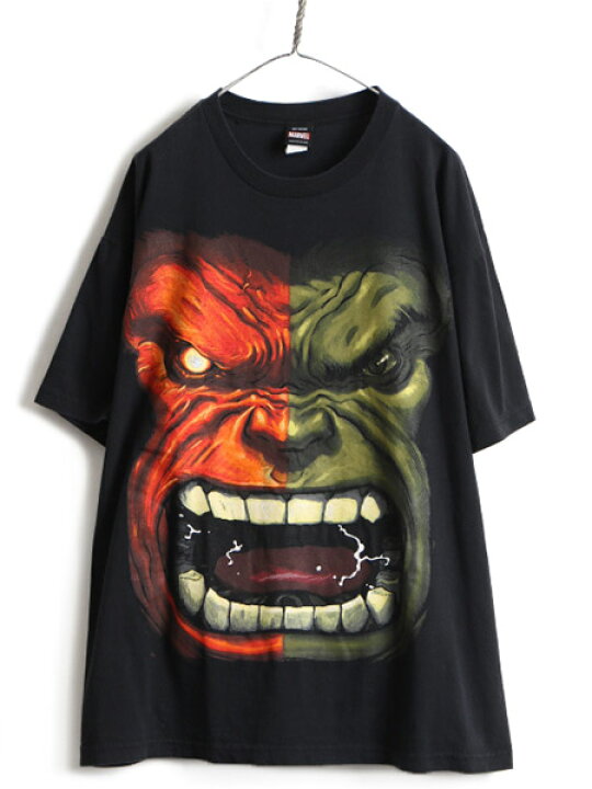 楽天市場】00s 大きいサイズ XXL 人気 黒 □ MARVEL オフィシャル  