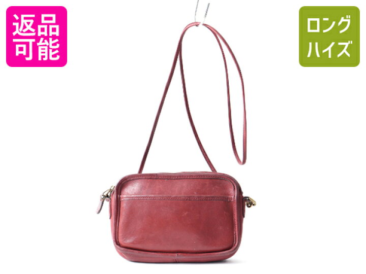 楽天市場】レアカラー USA製 オールドコーチ □ COACH コーチ 本革  