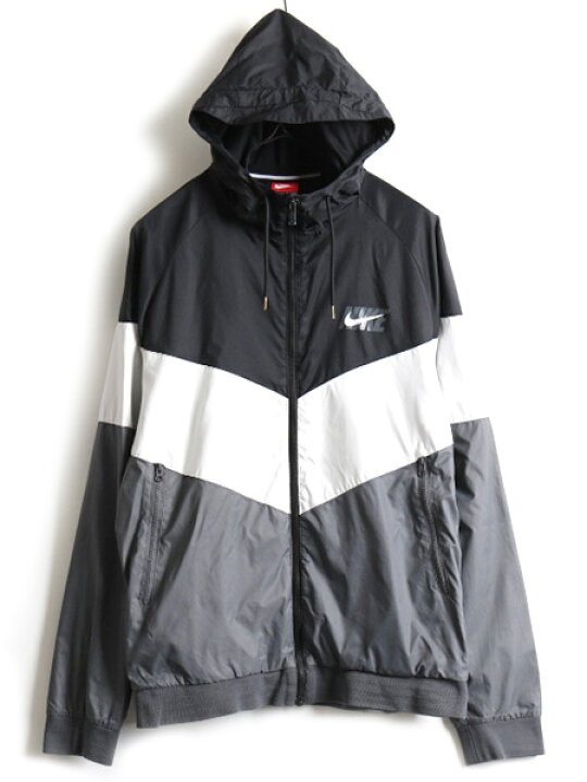 楽天市場】人気 モノトーン □ NIKE ナイキ ナイロン パーカー 