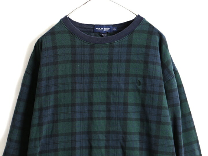 楽天市場】90s 大きいサイズ XL □ POLO GOLF ラルフローレン チェック  