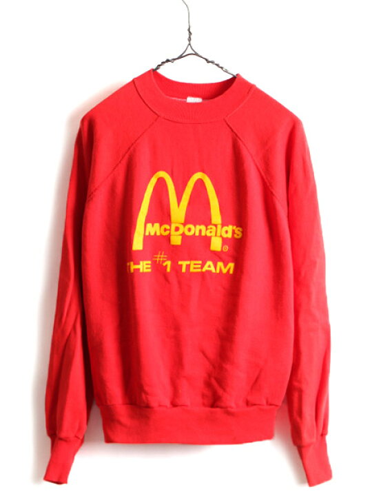 楽天市場】80s USA製 □ マクドナルド ロゴ プリント スウェット 