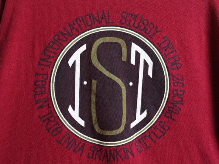 楽天市場】80s 黒タグ USA製 ☆ STUSSY IST ロゴ 両面 プリント 半袖 T 